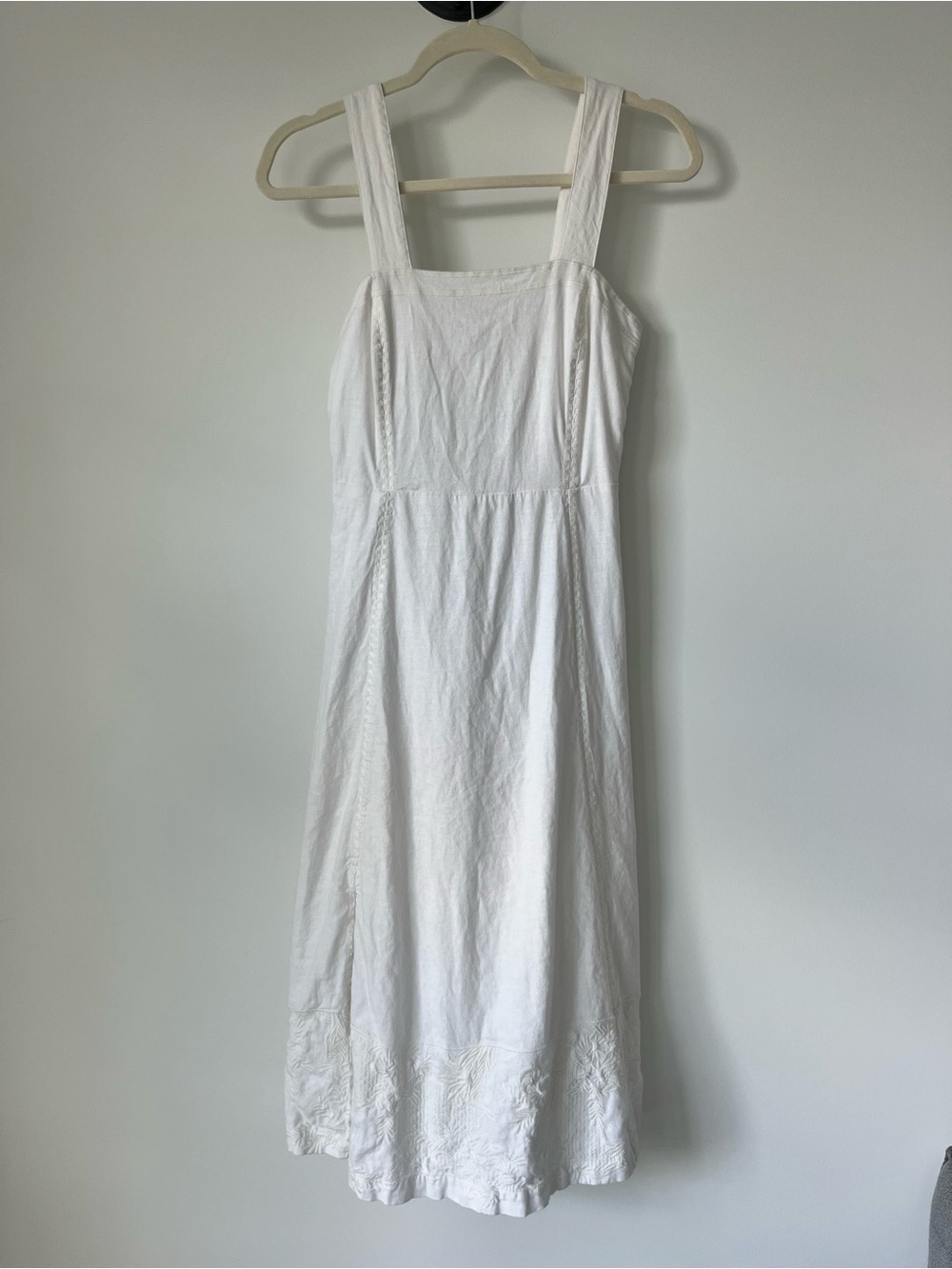 Club Monaco White Linen Dress